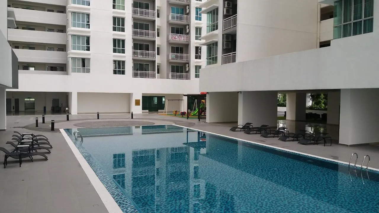 Apartmán Aliff Residences 艾麗軒 Johor Bahru